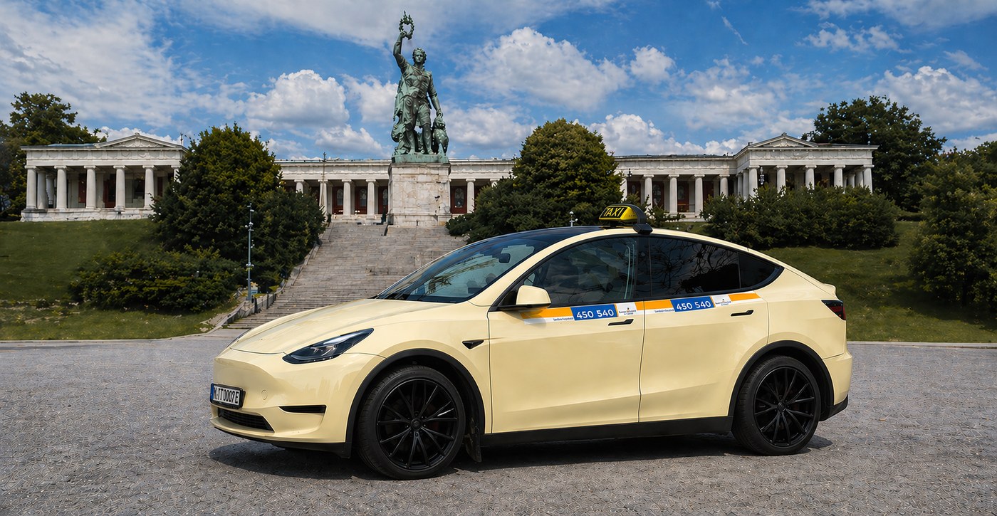 Tesla Model Y Taxi München – Taxiunternehmen 1187
